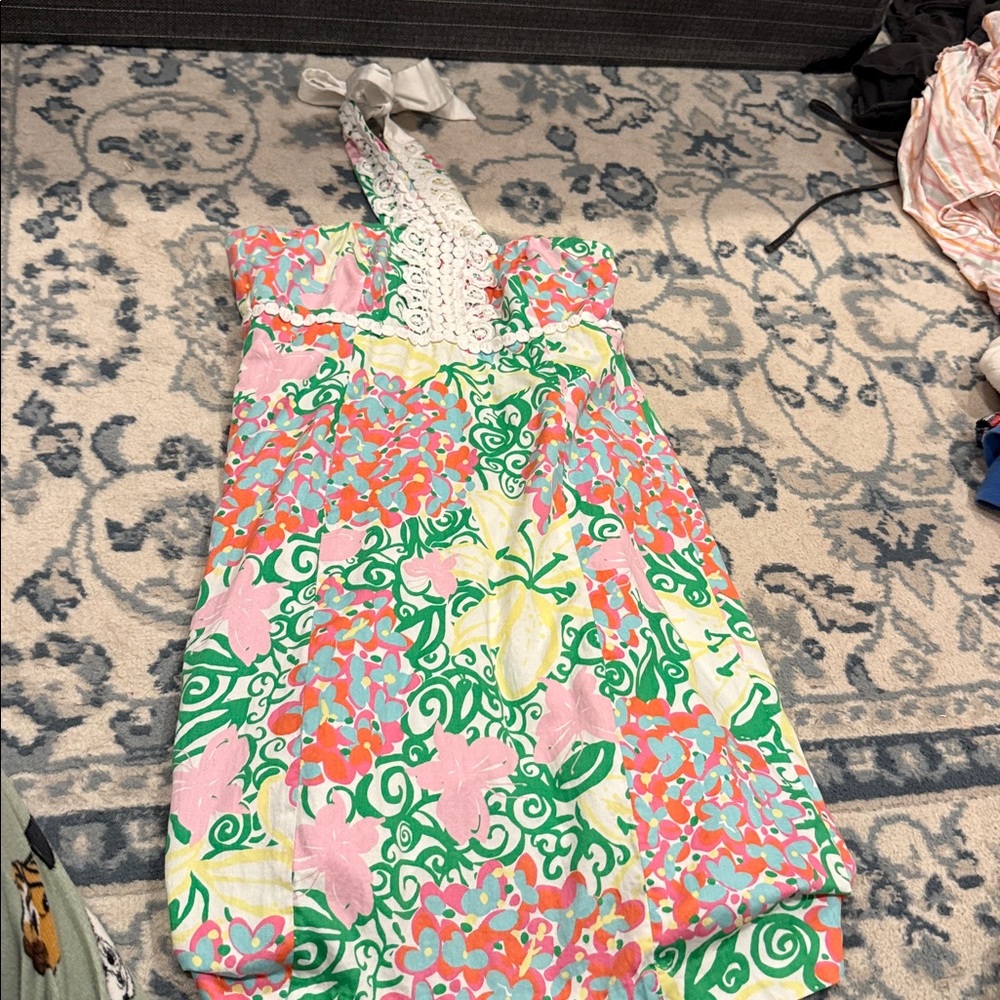 Lilly Pulitzer Multicolor Dress with Pink Label